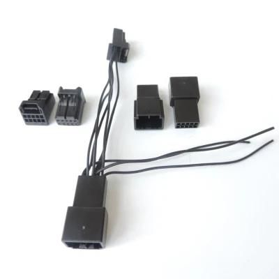 New Type of Wiring Harness 10 Pin Connector with 6 Wires Radio Extension Wire Harness Audio Cable Assembly