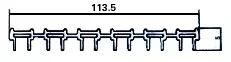 3p 4p Seamless Bus Bar Used for Crane