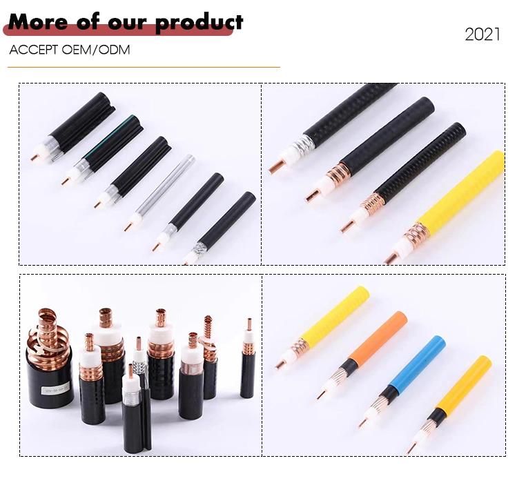 Copper Tube RF Coaxial Cable, 1/2, 1/2flex, 1/4, 3/8, 7/8 RF Feeder Cable for Communication