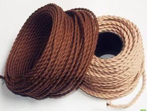 Braided Electrical Wire Power Cord Fabric Wire