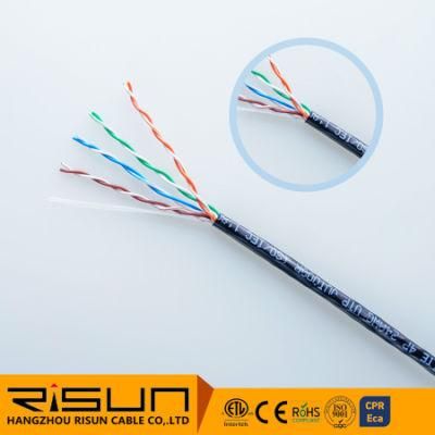 Cat5e U / UTP Cu 24AWG Network Cable