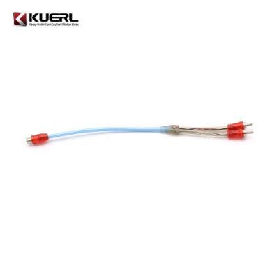 Good Price Audio Wire RCA Plug to RCA Plug Audio AMP 2 RCA One to Two Car Audio Branch Cable