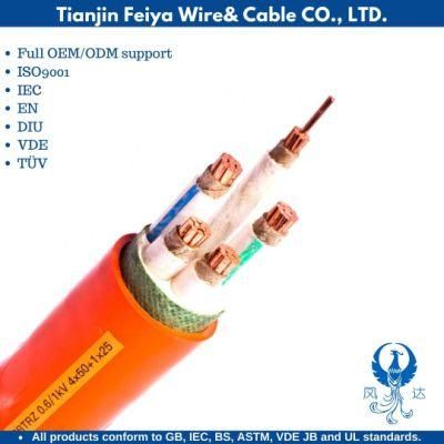 Btly/ Yttw/ Rttz 0.6/1kv and Below Mineral Insulated Fire Resistant Power Cable