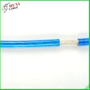 Hot Selling, Transparent Blue PVC Insulated Copper Power Cable