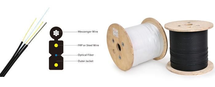12 Core Indoor Distribution Optical Fiber Cable CCTV Optic Cable