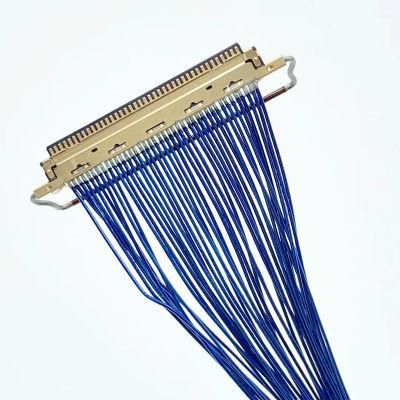 Custom Ipex 20253 40pin Jst Jae Hirose AMP LCD Lvds Cable for Display