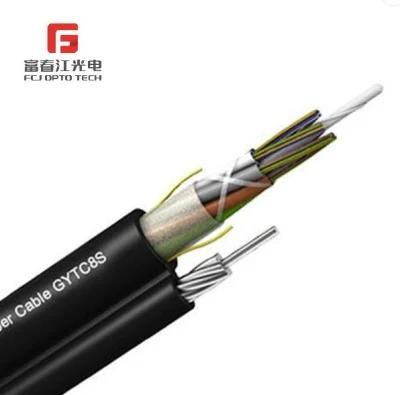 Outdoor Aerial Outdoor Aeria Optical/Optic Fiber Cable with Aluminium Tape Gytc8a