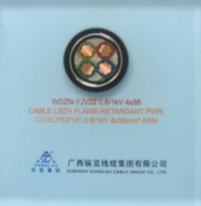 Low Smoke Zero Halogen Flame-Retardant Refractory XLPE Insulated Power Cable