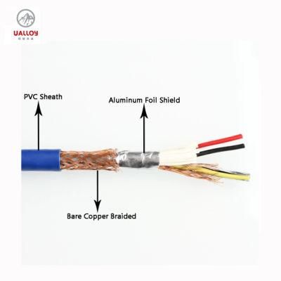 Stainless Steel 304 Braided Thermocouple Extension Cable
