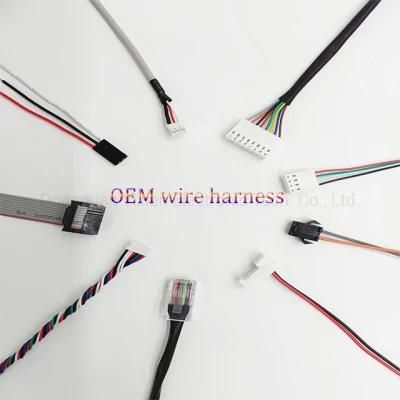 Custom Wiring Harness Motorcycle Wire Harness Auto Electrical Cables Assembly with Jst Te OEM Connector