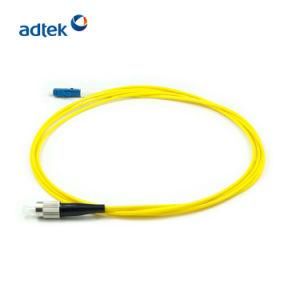 Factory Supply LC/Upc-FC/Upc Simplex PVC Yellow Patch Cable
