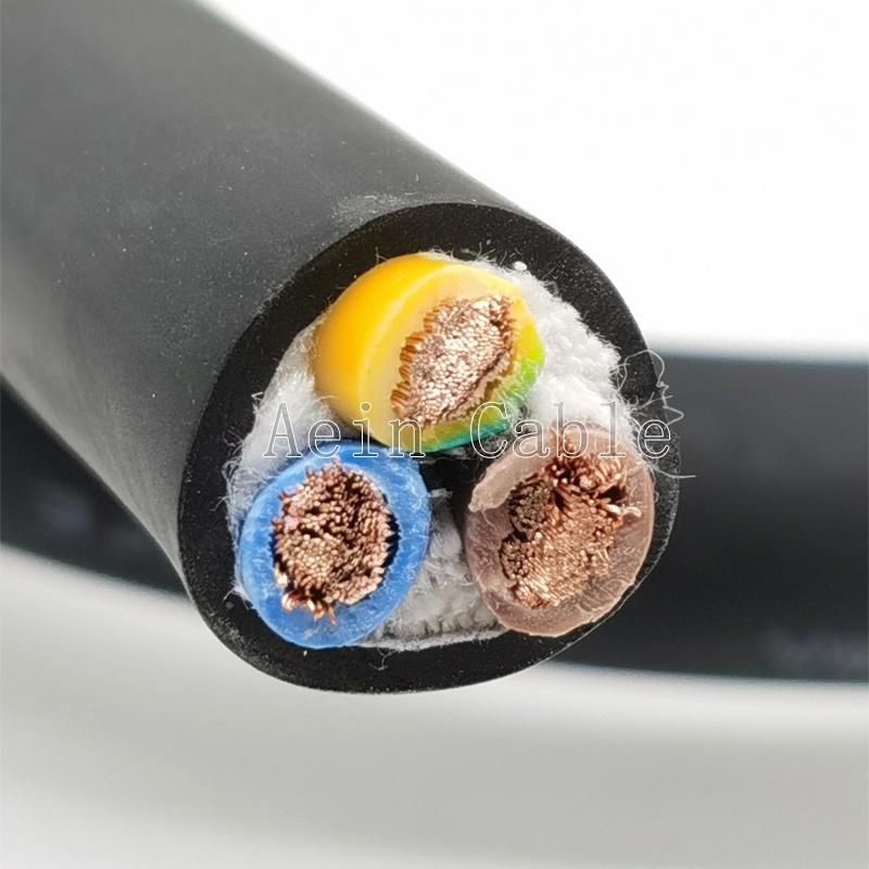 Heavy Rubber Sheathed Mining Power Cable 0.6/1kv Nsshou Cable