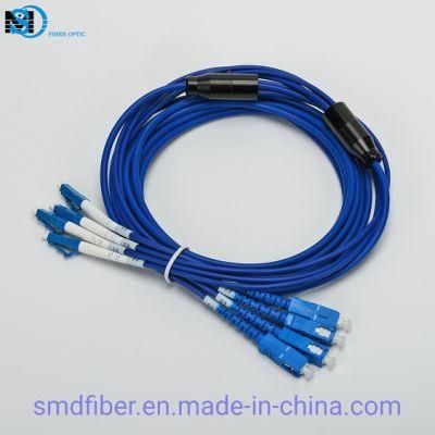 Inner Armored Fiber Optic Cable Rat/Mouse Bite Proof