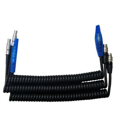 OEM Factory 2core 3core 5core 1.5mm RoHS PVC PUR Wire Coiled Spiral Cable