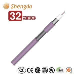 Professional Manufacturer Rg179 Double Shield Coaxial Cable with Colorful Selection