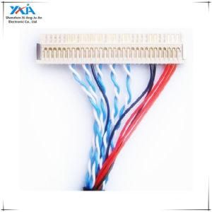 Xaja Custom 0.5mm to 1.0mm Pitch 30pin Lvds Micro Coaxial Cable for Motherboard