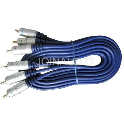 RCA Cable with Metal RCA Plug (3R-3R M)