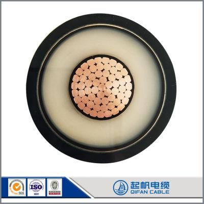 Single-Core XLPE High Voltage Cable with Copper Wire Screen and Aluminum Laminated Sheath