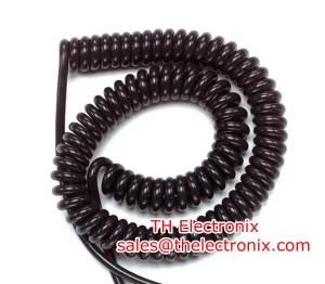 Polyurethane Pur Jacket Spiral Cable