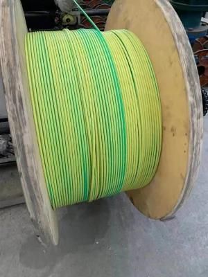 Yellow Green PVC Insulated Copper Clad Steel CCS Wire for Grounding System