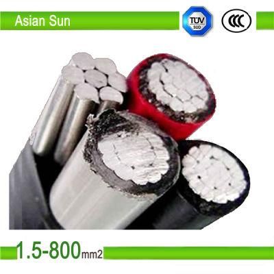 Triplex 0.6/1kv XLPE Insulated Al Conductor Aerial Bundle Overhead ABC Cable