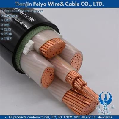 Ho7rn-F 3X15 XLPE Cable 9/33kv 36kv Cu/XLPE/PVC Copper Insulated Mv Underground XLPE Power Cable