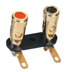 Audio &amp; Lautsprecher Golden Plated Press Binding Post (DH-1303-1238)