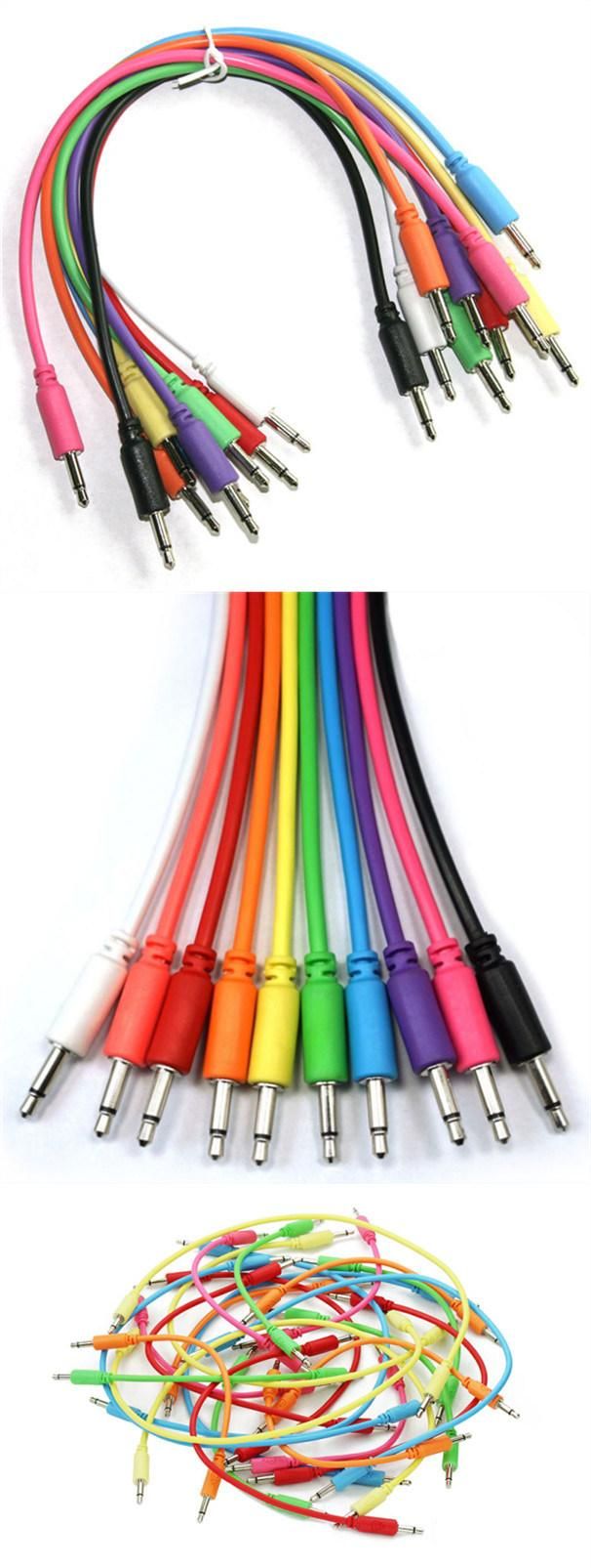 3.5mm Mono Male Cables for  3.5mm Mono Sockets