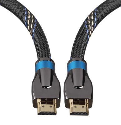 8k 2.1 HDMI Cable 28AWG 18Gbps Gold Plated 1m 2m 3m 5m 10m 15m 4K HDMI Cable Factory price 60Hz 4K 3D