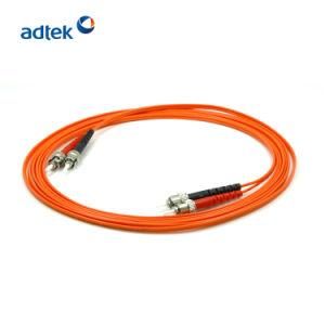 St/Upc-St/Upc Duplex 2.0mm 62.5/125 Om1 50/125 Om2 3m PVC/LSZH Orange Patch Cord