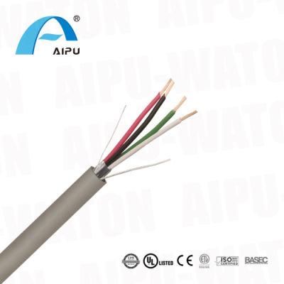 300V 4cores 18AWG Control Low Voltage Cables for En 50290