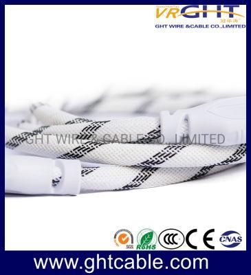 2m High Speed 1080P/2160p HDMI Cable with Nylon Braiding 1.4V