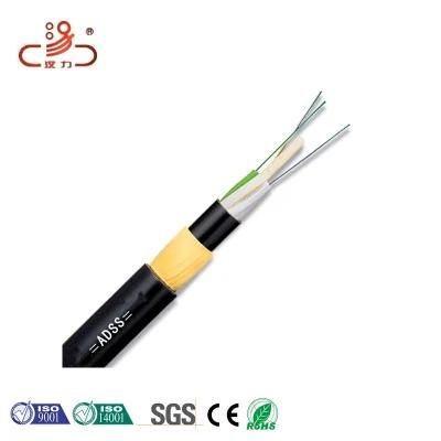 ADSS Outdoor 12-96 Core Single Mode ADSS Fiber Optic Cable