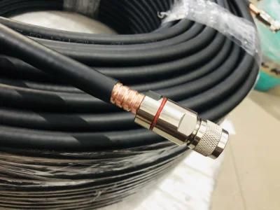 RF Coaxial Jumper Cable 7/8 Inches Feeder Cable Helix Copper Tube for WiFi Router-in Connectors