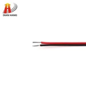 2c*0.35sqmm Speaker Wire Cable Blue PVC Flexible Flat Speaker Cable Round Flexible Control Power Thinned FEP PVC Wire Cable