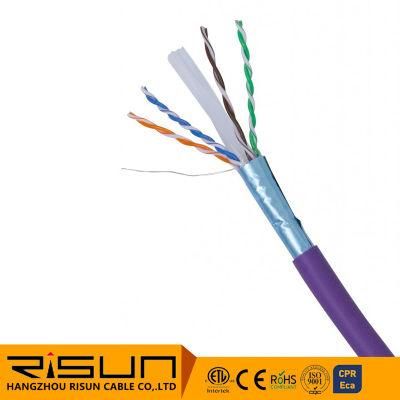 F/UTP CAT6A Ls0h Risun Factory Price HDPE Network Cable