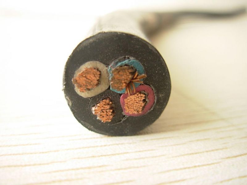 Underground Mining Cable 95mm2 Rubber Insulated Industrial Cable