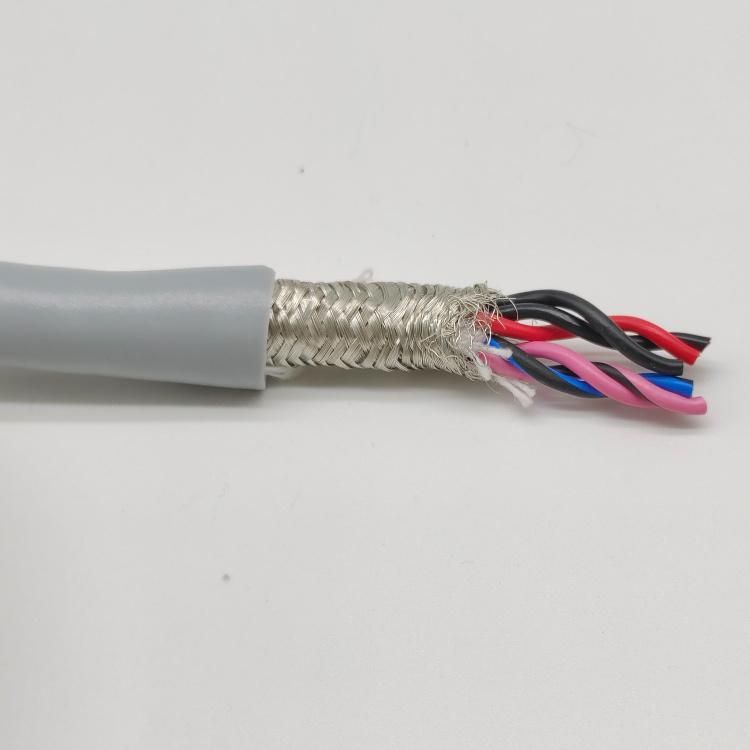 Flexible Paired PUR Data Cable with Overall Copper Screen SD 90 C Tp Cable