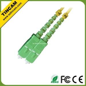 Green Sm APC Fiber Optic Patch Cord