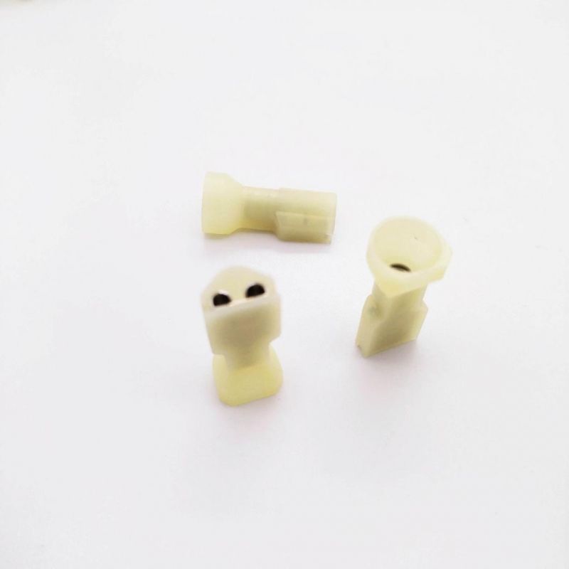Nylon Spade Quick Disconnect Connectors Kit, Electrical Insulated Terminals, Male and Female Spade Wire Crimp Terminal