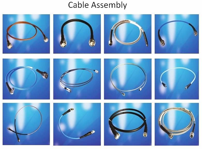 BNC Male to BNC Q9 Male CCTV Video Camera Cable Cable Injection Module with Rg58 Cable