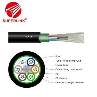GYTS Underground Duct Armoured Steel Tape G625D Fiber Optic Cable