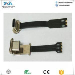 Xaja 3pin Micro USB Type C Flat Ribbon Cable