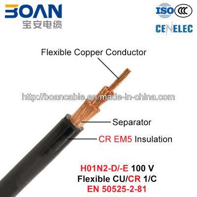 H01n2-D/-E, Welding Cable, 100 V, Flexible Cu/Cr (EN 50525-2-81)