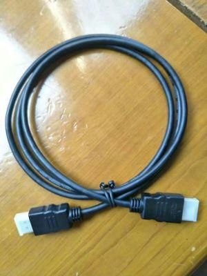 Black Color High Speed HDMI Cable for 1.4V 2.0V 1080P Manufacturer