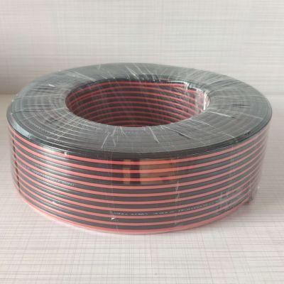 Low Noise PVC Red Black Parallel CCA Copper Speaker Cable