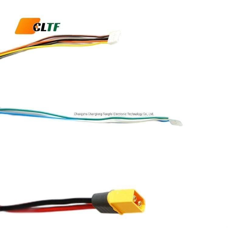Manufacture Assembled Battery Cable 2 Pin Connector Wire Harness