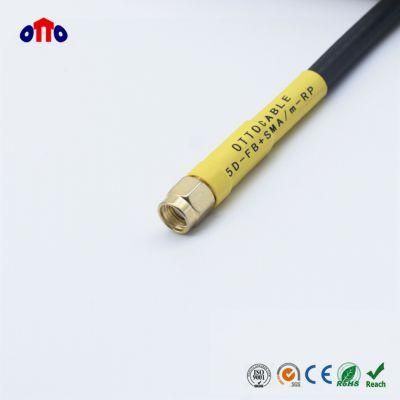 Pre-Made Coaxial Cable 5D-FB Cable Assembly with SMA Plug for Antennas