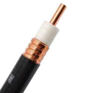 Telecom 1/2 7/8 RF Feeder Cable Coaxial 7/8&prime;&prime; Leaky Feeder Cable with Copper Tube Conductor