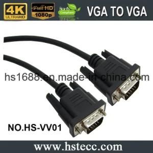 Hot Selling 15-Pin Plug VGA MM Mointor Extended Cable